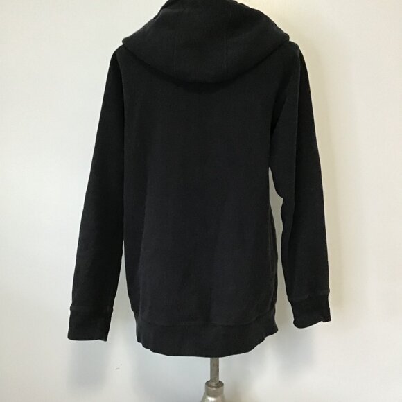 TNA Full Zip Boyfriend Hooded Jacket Black Size XL - Picture 5 of 14